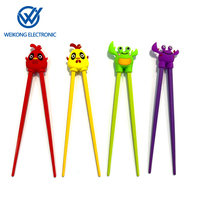 Cabezal de silicona portátil con personajes de cartón Palillos para niños para electrodomésticos