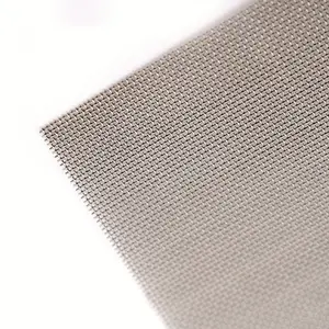 Plain Weave Surgical Titanium Micro Mesh Wire Netting Galvanized Wire Mesh/Carbon Steel Wire Net for Screen Mesh Filter Cloth