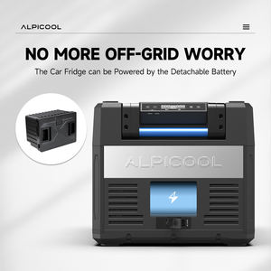 Réfrigérateur ST75 Alpicool <span class=keywords><strong>pour</strong></span> voiture Réfrigérateur compresseur 12V/24V CC Congélateur à usage domestique <span class=keywords><strong>pour</strong></span> voiture Réfrigérateur portable à zone unique Boîtier métallique - Product Image 4