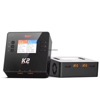 Cargador/Descargador Inteligente de Doble Canal ISDT K2 AC 200W / DC 500W X2 para Baterías LiFe, Lilon, LiPo, Pb de 1~6S y NiMH de 1-12S