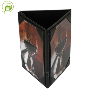 Chất lượng hàng đầu chủ kỹ thuật số Bảng menu A5 menu xem từ 2 bên - Product Image 4