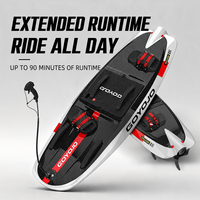 Nouvelle arrivée 2026 : Planche de surf électrique hydrofoil en fibre de carbone, longue autonomie (60-90 min), vitesse rapide (65 km/h), sports nautiques.