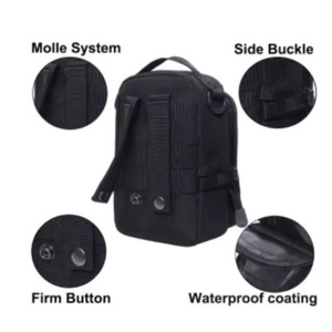 Pochette tactique Molle EDC pour usine certifiée BSCI, sacoche utilitaire extérieure, support de téléphone, accessoires, pochettes de ceinture, kit de camping et randonnée - Product Image 3