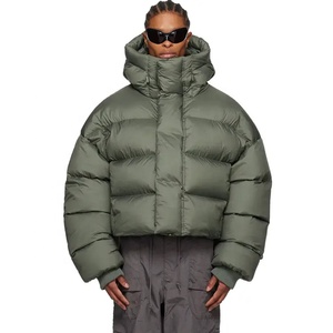 Wholesale Custom Lightweight Quilted Puffer <strong>Jacket</strong> Clothing Manufacturers Baggy Oversized Hooded <strong>Down</strong> Coats <strong>Jacket</strong> for <strong>Men</strong> - Product Image 1