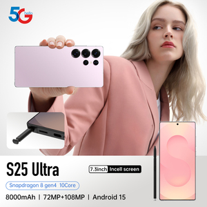 Prix d'usine 2025 Nouveau Smartphone Original S25 Ultra <span class=keywords><strong>5G</strong></span> LTE Double SIM 16 Go+1 To Écran LED 120 Hz Anglais Haute Qualité - Product Image 3