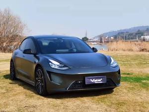 Kit de carrocería de parachoques delantero para tesla, Modelo 3 Assassin, color azul - Product Image 3