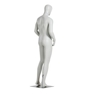 Siyah beyaz tam vücut spor manken kas adam manken <span class=keywords><strong>Mannequin</strong></span> erkek kadın Bodybuilder modeli ekran - Product Image 6