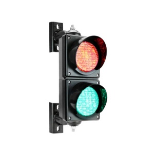 Luces de Señalización de Tráfico Rojas y Verdes de 100 mm (4 Pulgadas), AC220V, AC110V, DC12V, DC24V, Precio de Fábrica por Paquete de 4 - Product Image 1