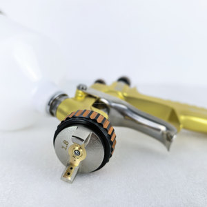 <span class=keywords><strong>Pistolet</strong></span> de pulvérisation à alimentation par gravité en aluminium de qualité supérieure 1.0 1.3 1.5 1.8 2.0 mm OEM pour le bois - Product Image 2