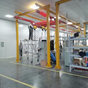 एल्यूमीनियम डबल गर्डर जीब क्रेन डबल बीम ओवरहेड और पुल क्रेन प्रीमियम उत्पाद - Product Image 3