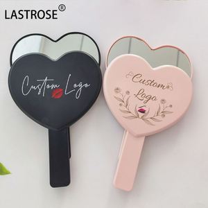 <b>Small</b> Handheld <b>Mirror</b> With Bling Rhinestone Private Label Square Heart Shaped Makeup <b>Mirrors</b> - Product Image 5