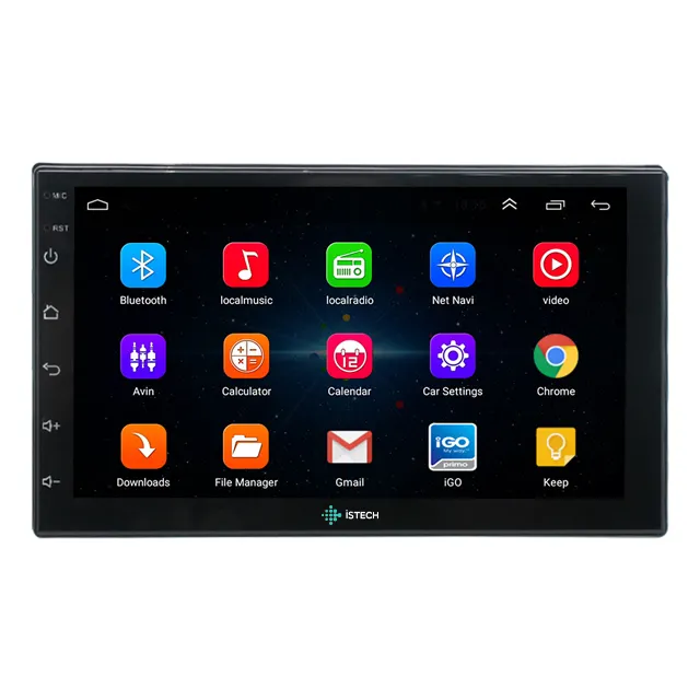 Universele 2 Din 7 Inch Android Smart Auto Radio Mp5 Video Multimedia Speler