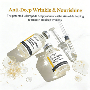 Ampoule de collagène profond végétalien multi-peptides la plus vendue à l'international pour le visage, nourrissante et hydratante - Product Image 3