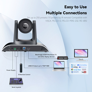 Equipo <span class=keywords><strong>Profesional</strong></span> para Conferencias, Cámara de Conferencia Tenveo VHD3U, Sistema de Cámara de <span class=keywords><strong>Videoconferencia</strong></span> 3x - Product Image 4