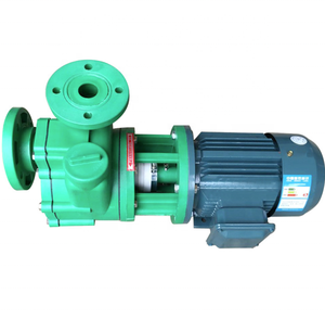 Bomba autocebante de polipropileno, bomba centrífuga, resistente a la corrosión, química - Product Image 2