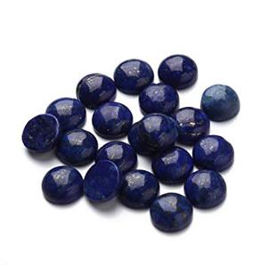 Piedras Preciosas de Lapislázuli 100% Naturales, Cabujones Redondos Sueltos, Tamaños Calibrados Disponibles a Precios Económicos de Exportación - Product Image 2