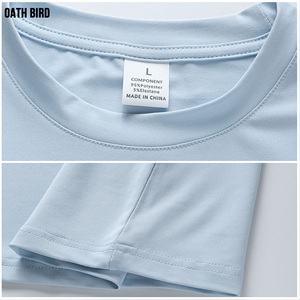 T-shirt da uomo in poliestere ed elastan di alta qualità, vestibilità regular, stampa personalizzata con <span class=keywords><strong>logo</strong></span> e grafica, estiva, ad asciugatura rapida, per lavoro. - Product Image 3