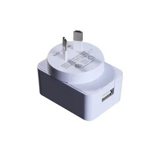 Australia rcm Power Adapter 5v2a usb with SAA RCM 2.5a wall charger