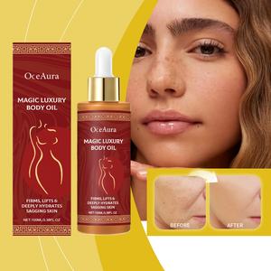 Pegatinas Personalizadas, Aceite Corporal Brillante, Aceite Esencial de Rosas y Humectante para la Piel - Product Image 3