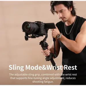 <span class=keywords><strong>Estabilizador</strong></span> de Cámara Profesional de 3 Ejes <span class=keywords><strong>ZHIYUN</strong></span> CRANE <span class=keywords><strong>4</strong></span>, Luz de Relleno Bicolor Integrada de 10W, Grabación Vertical Nativa - Product Image 4