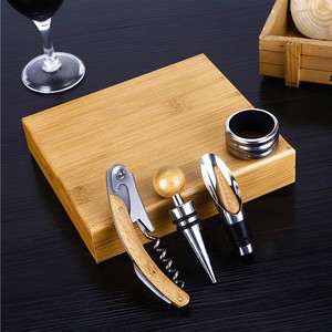 Fourniture directe du fabricant Ensemble de 5 pièces d'outils pour le vin Ouvre-bouteilles et ensembles de vin - Product Image 4