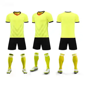 Nuovo modello ultimi disegni della maglia da calcio stampa digitale Maillot De Foot Ensemble Letter And Number Print Soccer Jersey Dress