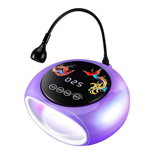 Lampe à LED UV 128W pour ongles, lumière rouge colorée, sécheuse de vernis gel, machine de durcissement rapide pour salon de manucure - Product Image 5