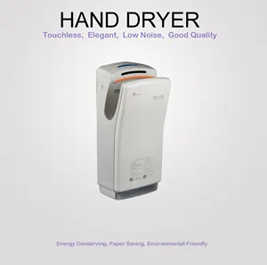 The XinDa GSQ80 White High Speed Hand Dryer Stainless Steel High-speed Hand Dryer Hand Dryer