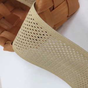 Venta al por mayor de ambos lados lisos malla elástica cintura Ropa Accesorios <span class=keywords><strong>aguja</strong></span> tejida correas elásticas - Product Image 4