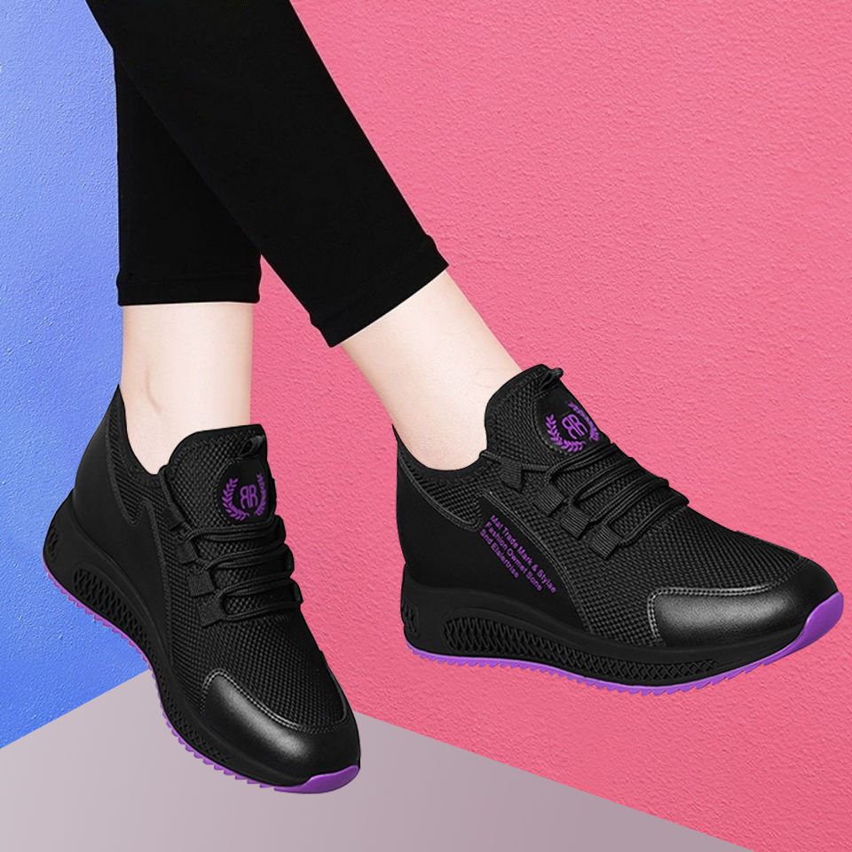 Модные модные дышащие кроссовки на заказ; Женские кроссовки; Женская повседневная обувь