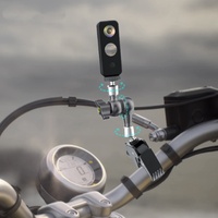 Support de caméra sport portable flexible en alliage d'aluminium CNC de haute qualité Meichen pour moto, voyage et sports d'action