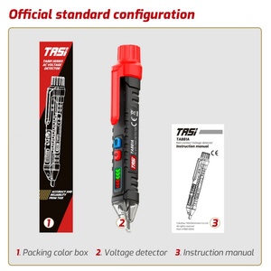 Testeur de tension sans contact TASI TA881A, détecteur de tension à poignée, compteur électrique multifonction - Product Image 6