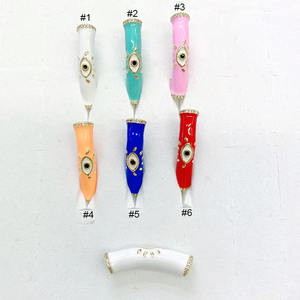 CZ8448, модные неоновые эмалевые цветные бруски для глаз, Длинные бусы, бижутерия - Product Image 1