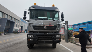 รถบรรทุกหัวลากดีเซล SINOTRUCK HOWO 6X4 กำลังมากกว่า 450 แรงม้า ยูโร 5 พวงมาลัยซ้าย เกียร์อัตโนมัติ ใหม่ สำหรับงานขนส่งในเหมือง ระบบกันสะเทือนแบบลม Weichai 6 - Product Image 4