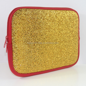 Có thể tháo rời 10.1 inch máy tính xách tay dây kéo trường hợp vàng shinning chống nước cao su tổng hợp máy tính bảng bảo vệ cho kinh doanh du lịch - Product Image 1