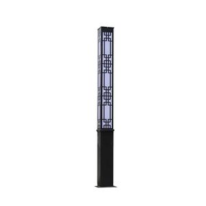 ไฟสวน LED กลางแจ้ง ติดตั้งบนเสาเหล็ก ป้องกันน้ำ IP66 แสงสีขาวอบอุ่น 2700K ใช้ไฟ AC 220V พร้อมเซ็นเซอร์ตรวจจับความเคลื่อนไหว ติดตั้งแบบฝัง ใช้พลังงานแสงอาทิตย์ 144 ลำแสง - Product Image 1