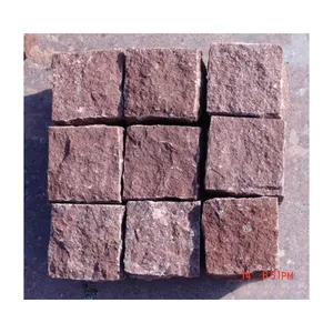 天然石材花园地砖G627s实心红色花岗岩瓷砖景观铺路石庭院花岗岩车道摊铺机石材