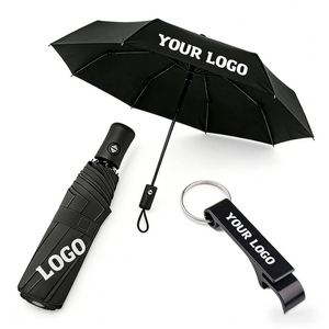 Custom Logo <b>Umbrella</b> Wholesale for Event Promotional Business Gift <b>Windproof</b> Portable <b>Umbrellas</b> - Product Image 1