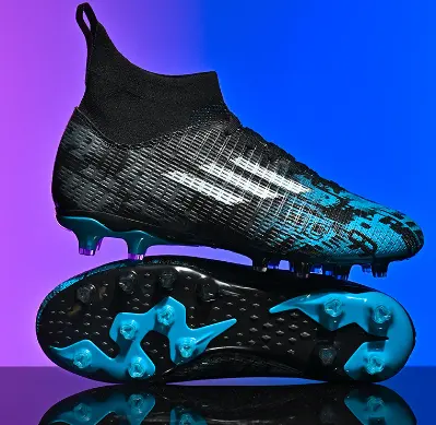 Hot Selling New Football Shoes Soccer Broken Spikes Artificial Turf Men Soccer Shoes