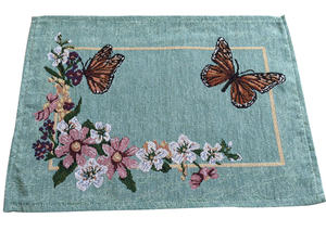 مفرش طاولة منسوج مخصص بالجملة من القطن والبوليستر والجاكار - Product Image 3