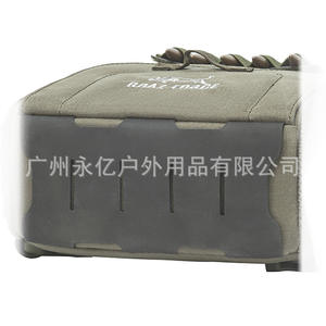 Sac de poitrine pour jumelles Gaf 500dc en nylon Cordura, ajustement réglable, vert, 13 pouces, randonnée en plein air, observation des oiseaux, unisexe - Product Image 2