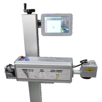 Machine de codage laser pour bouteilles en PET, imprimante de marquage laser CO2 pour ligne de production, imprimante de code de date pour l'impression de logo sur les bouteilles d'eau