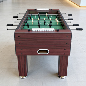 Table de football de table professionnelle classique WQ 48 pouces avec porte-gobelets pour cafés, prix usine, en MDF, personnalisable - Product Image 6