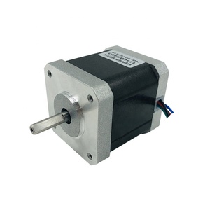 NEMA 17 Stepper <strong>Motor</strong> with <strong>Dual</strong> <strong>Shaft</strong> and Cable 42mm Diameter 2 Phase 1.8 Degree 48mm Length - Product Image 3