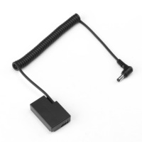Câble à ressort de haute qualité avec conducteur en cuivre et gaine en PVC, connecteur mâle DC pour batterie factice LP-E17