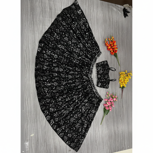 Belle fête porter Lehenga Choli avec broderie travail taille 2XL - Product Image 1