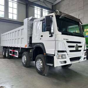 รถดัมพ์มือสอง HOWO 371 420 แรงม้า 12 ล้อ 8x4 รถบรรทุกเทท้ายมือสอง Sinotruk Haowo รถดัมพ์ 375 แรงม้า - Product Image 5