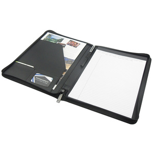 ModernQiu Văn Phòng Phẩm Văn Phòng Phẩm Dây Kéo <span class=keywords><strong>A4</strong></span> Kích Thước Vải Tùy Chỉnh Trình Bày Thư Mục - Product Image 2