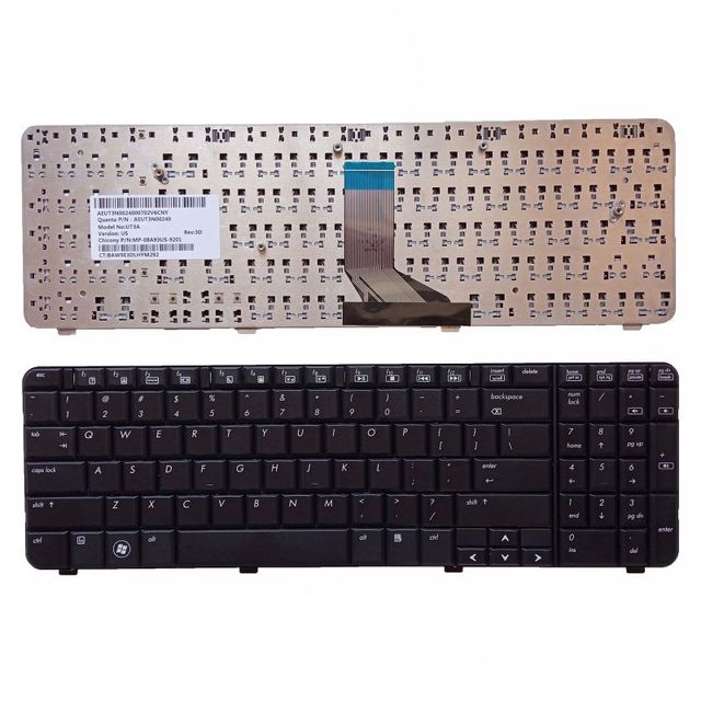 Wireless Azerty French Laptop Keyboard for Compaq Presario CQ61-421SA CQ61-421SG CQ61-422ER CQ61-422SA 509948-031 539618-031
