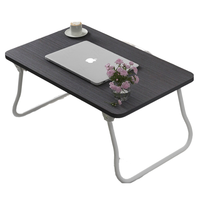 Vente en gros Table d'ordinateur réglable Support ergonomique pliable pour ordinateur portable Bureau d'ordinateur portable pour lit Salon Porte-livre
